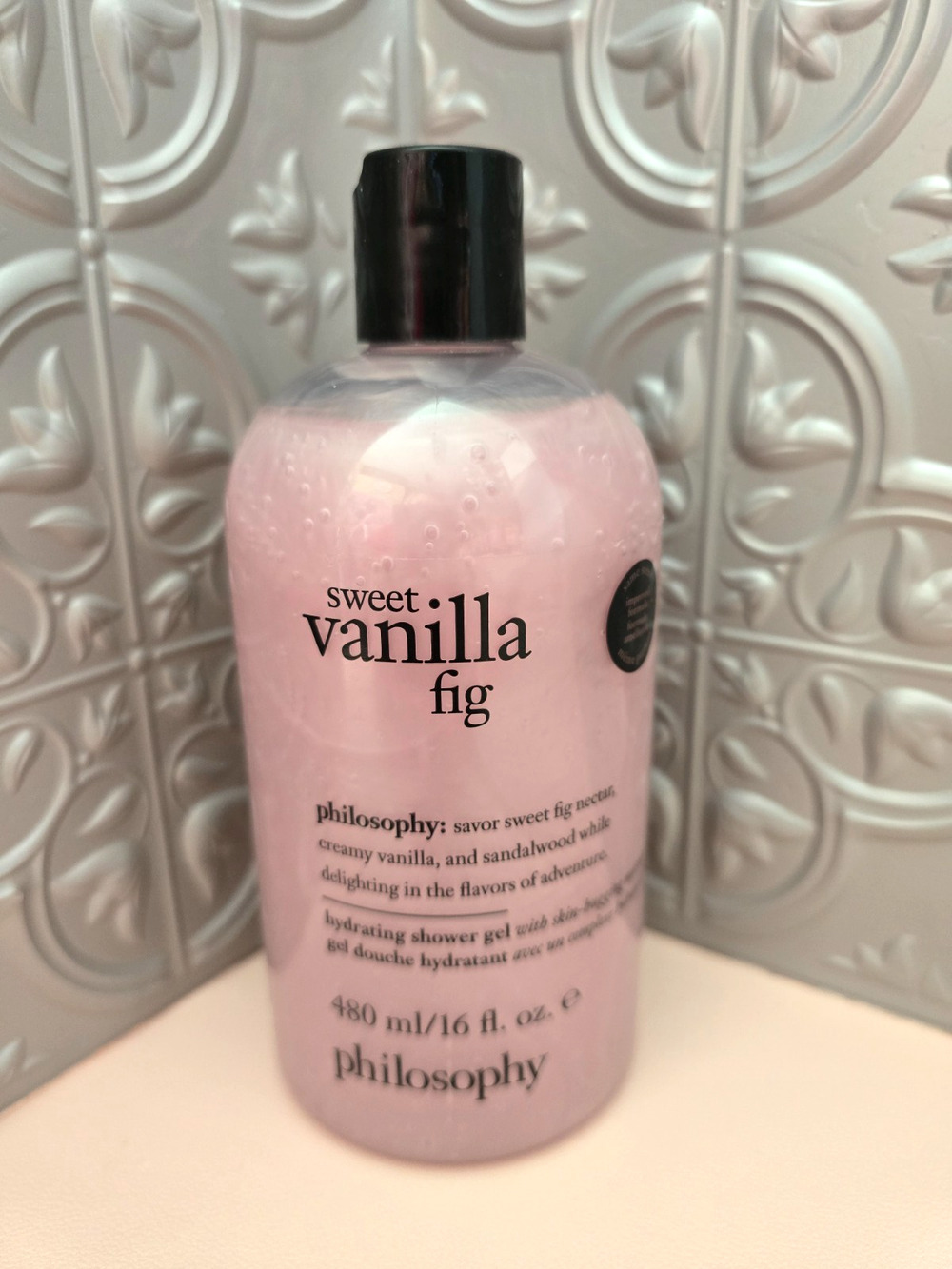 Philosophy Sweet Vanilla Fig Shower Gel Bubble Bath 16 fl oz